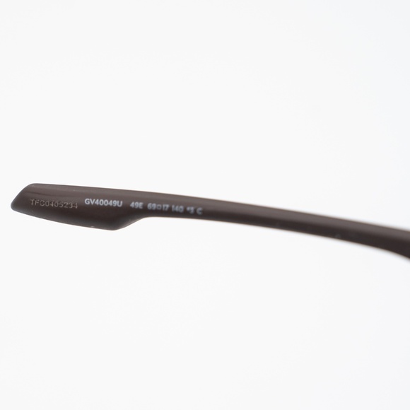 Givenchy Eyewear Giv Cut Shield Sunglasses GV40049U 49E Brown Unisex - Picture 8 of 10